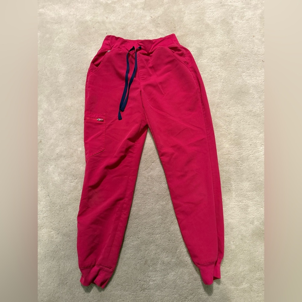 Figs Pink Jogger Pants